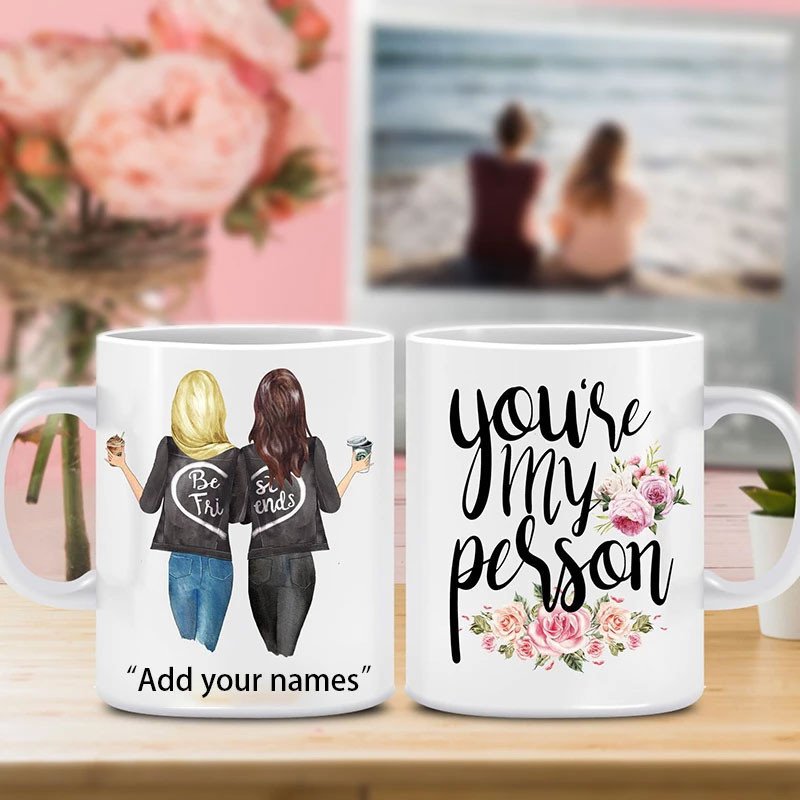 Topgud Exclusive Couple Mugs - Your'e my person ( Set of 2 )