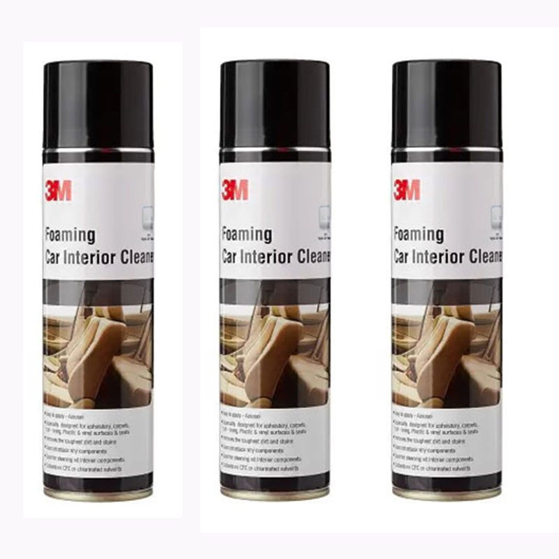 3m Foaming Car Interior Cleaner 580gm - Pack of 3