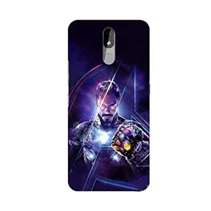 Personalized Iron Man 4D Mobile Back Cover – All Models
