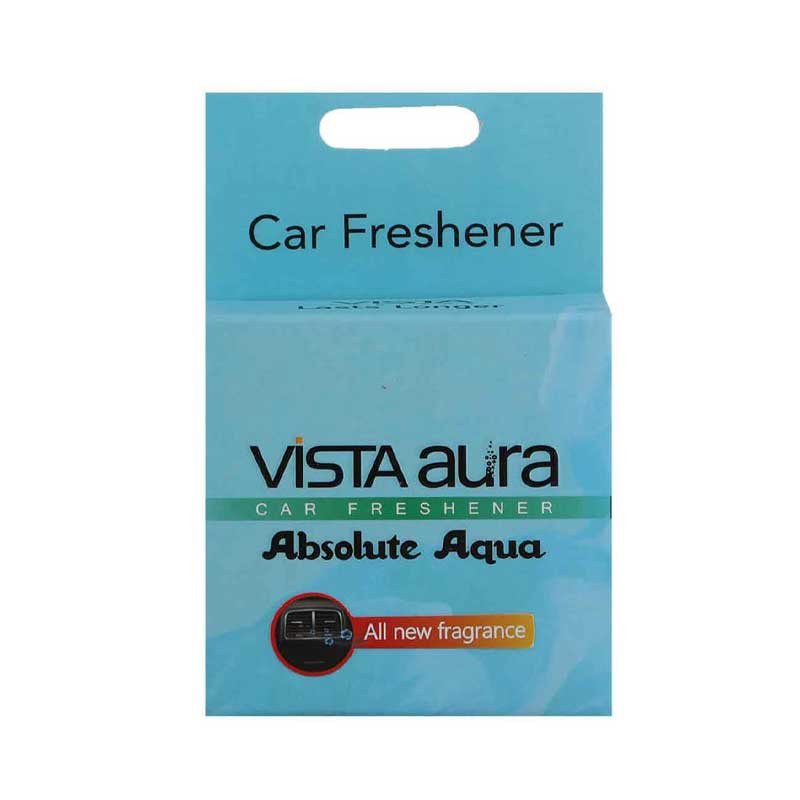Vista Aura Organic Car Air Freshener - Absolute Aqua