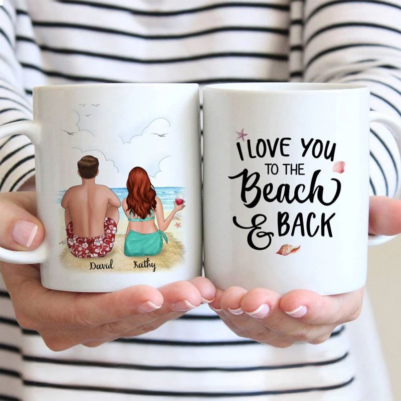 Topgud Exclusive Couple Mugs - i love you ( Set of 2 )