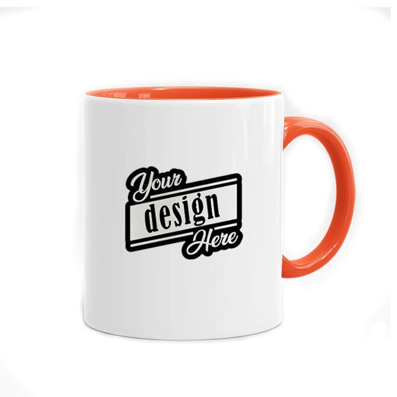 Personalized Photo Mug For Your loved Ones - Orange