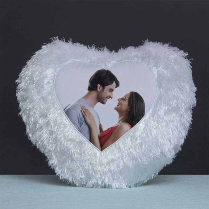 Light up hot sale heart pillow