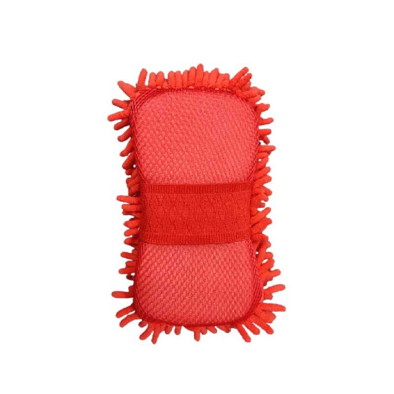 Conwey Car Washing Sponge With Microfiber Washer