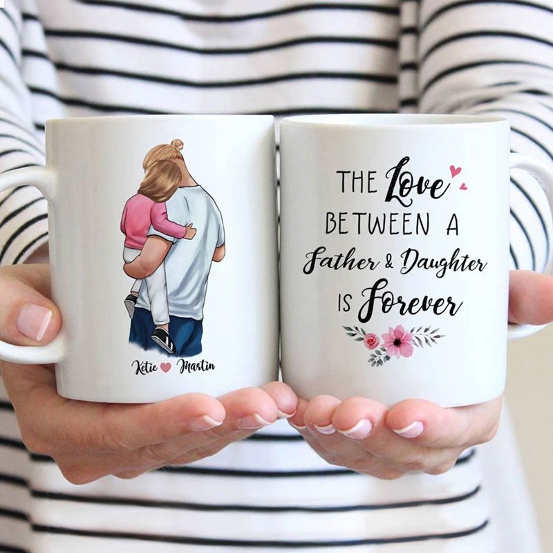 Topgud Exclusive Couple Mugs - The love between father and son ( Set of 2 )