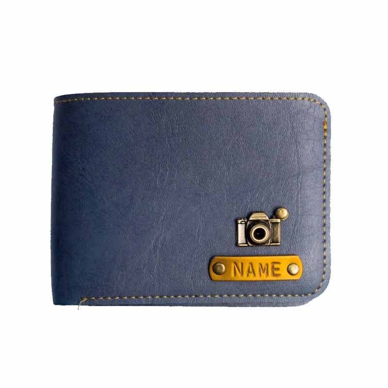 Personalised Mens Wallet – Grey
