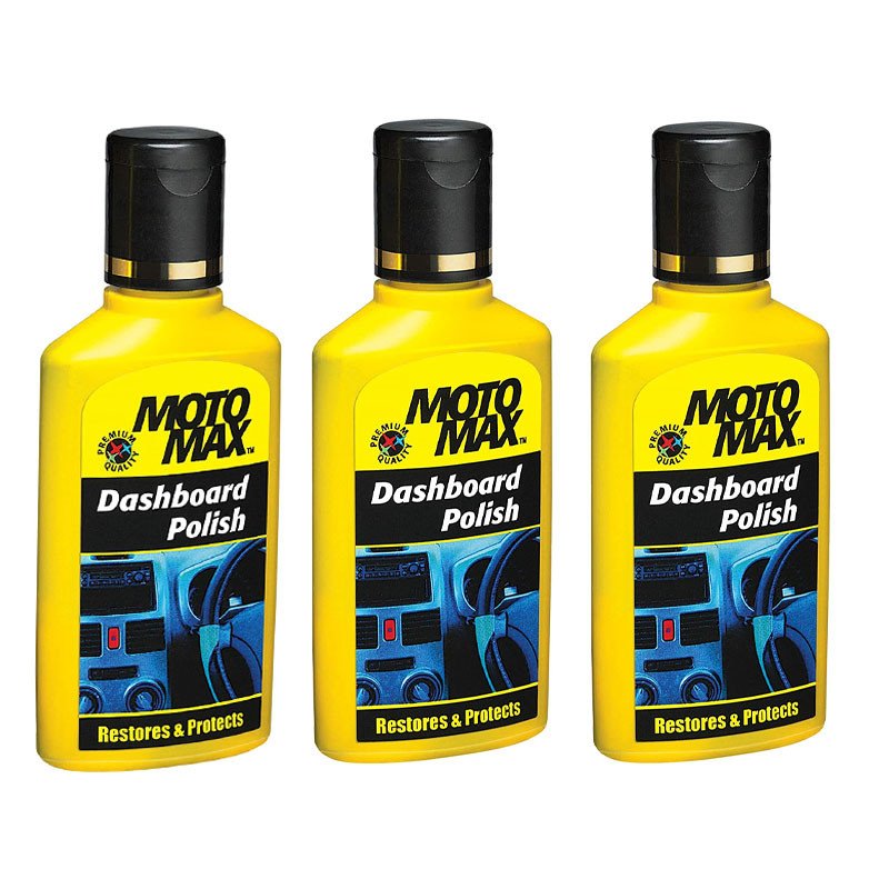Motomax Dashboard polish 50ml - Pack of 3