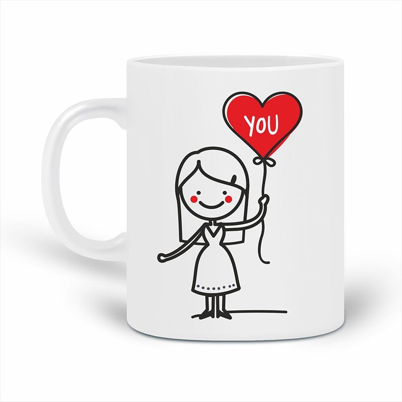 Stylish Coffee Mug - Love You