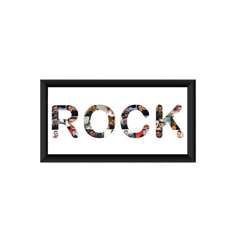 Personalized photo with Exclusive name template ( Own Name )- 4*12